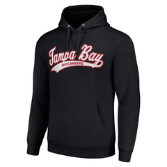 Tampa Bay Buccaneers Starter Unisex Tailsweep Pullover Hoodie - Black - NFL