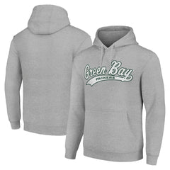 Green Bay Packers Starter Unisex Tailsweep Pullover Hoodie - Heather Gray - NFL