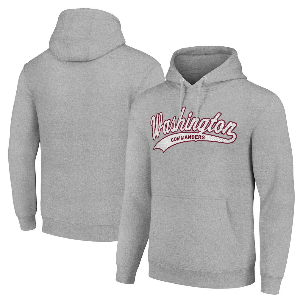 Washington Commanders Starter Unisex Tailsweep Pullover Hoodie - Heather Gray - NFL
