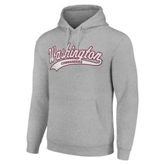Washington Commanders Starter Unisex Tailsweep Pullover Hoodie - Heather Gray - NFL