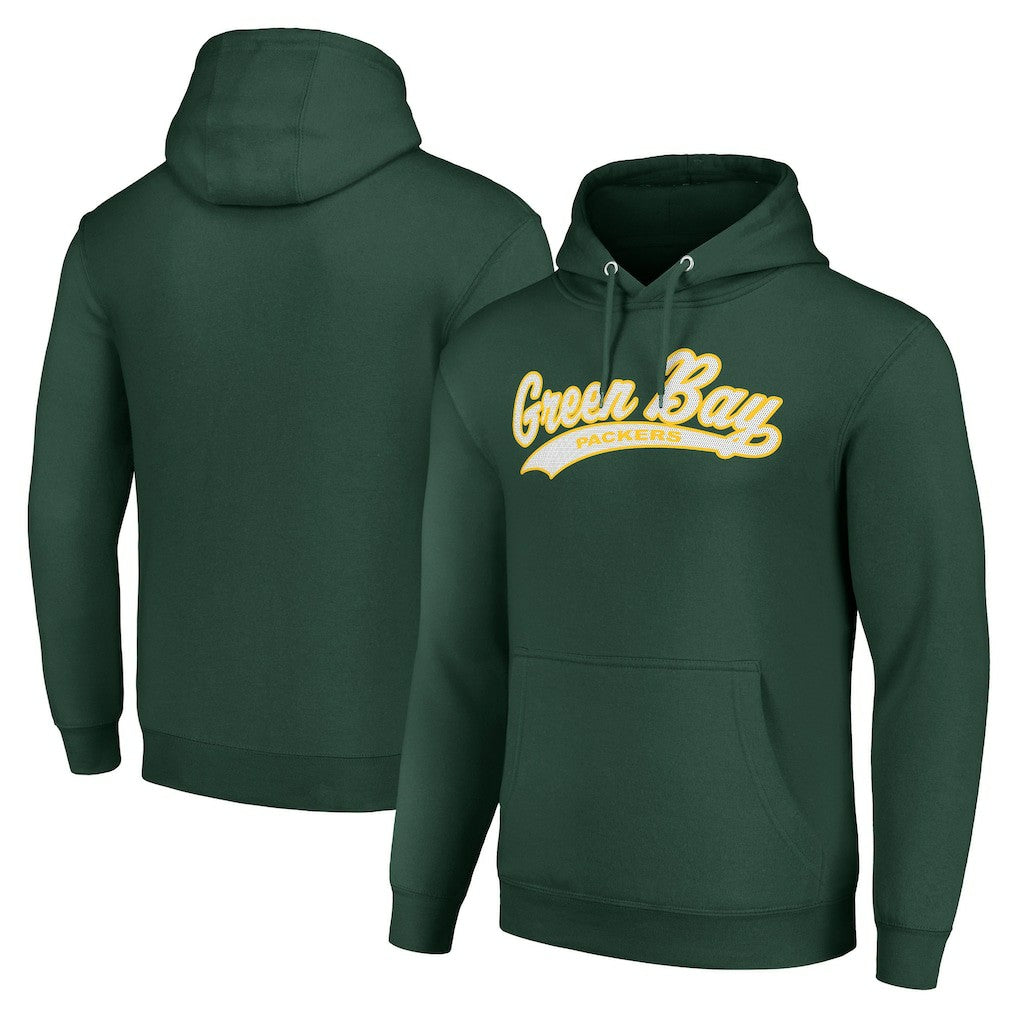 Green Bay Packers Starter Unisex Tailsweep Pullover Hoodie - Green - NFL