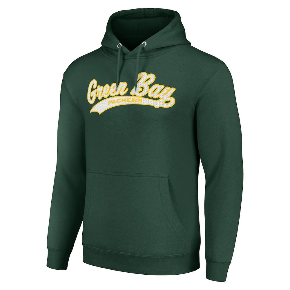 Green Bay Packers Starter Unisex Tailsweep Pullover Hoodie - Green - NFL