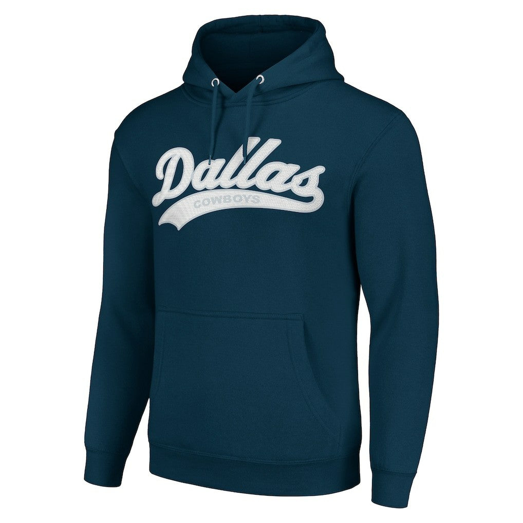 Dallas Cowboys Starter Unisex Tailsweep Pullover Hoodie - Navy - NFL