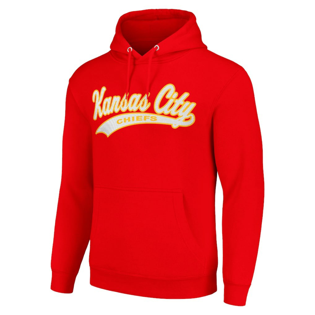 Kansas City Chiefs Starter Unisex Tailsweep Pullover Hoodie - Red - NFL