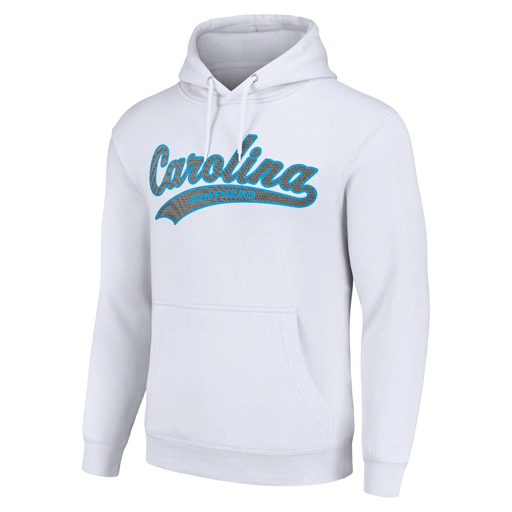 Carolina Panthers Starter Unisex Tailsweep Pullover Hoodie - White - NFL