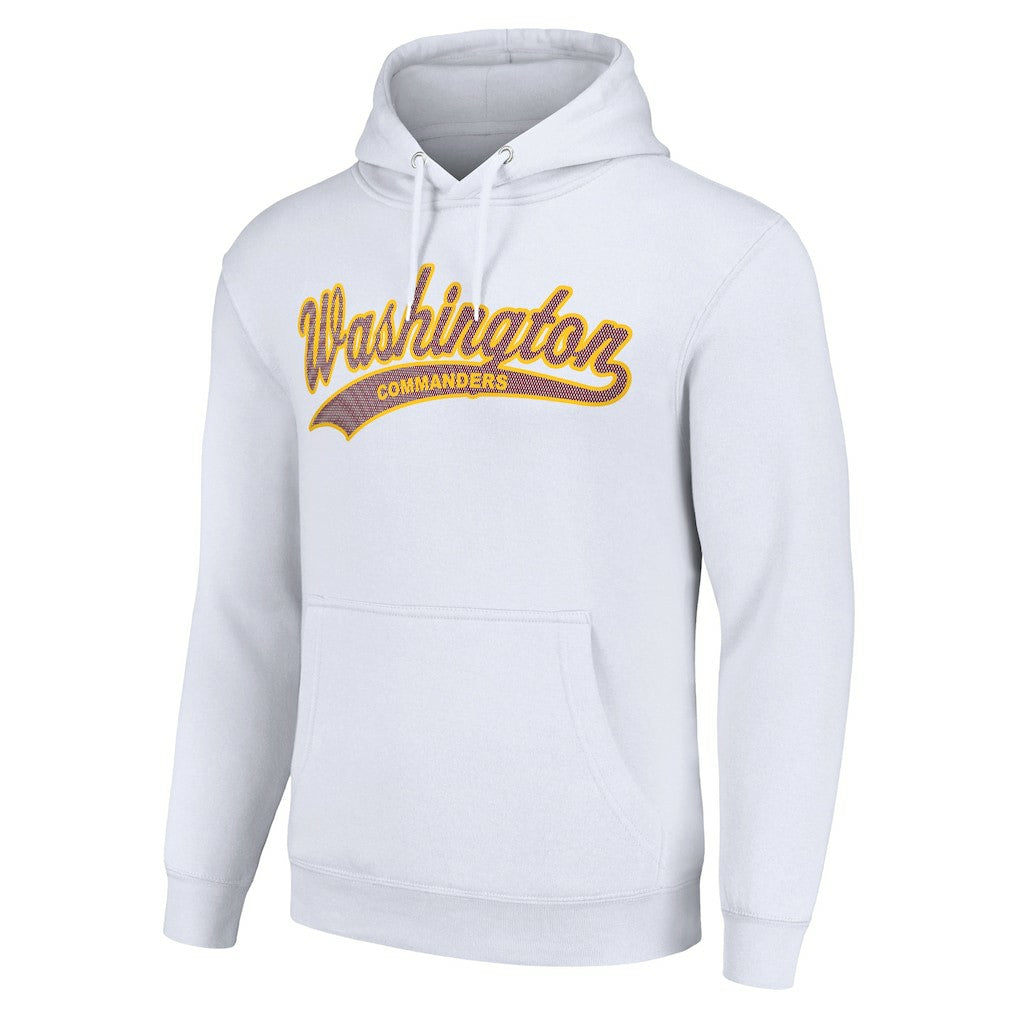 Washington Commanders Starter Unisex Tailsweep Pullover Hoodie - White - NFL