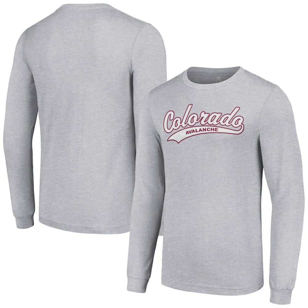 Colorado Avalanche Starter Tailsweep T-Shirt - Heather Gray | NHL discount