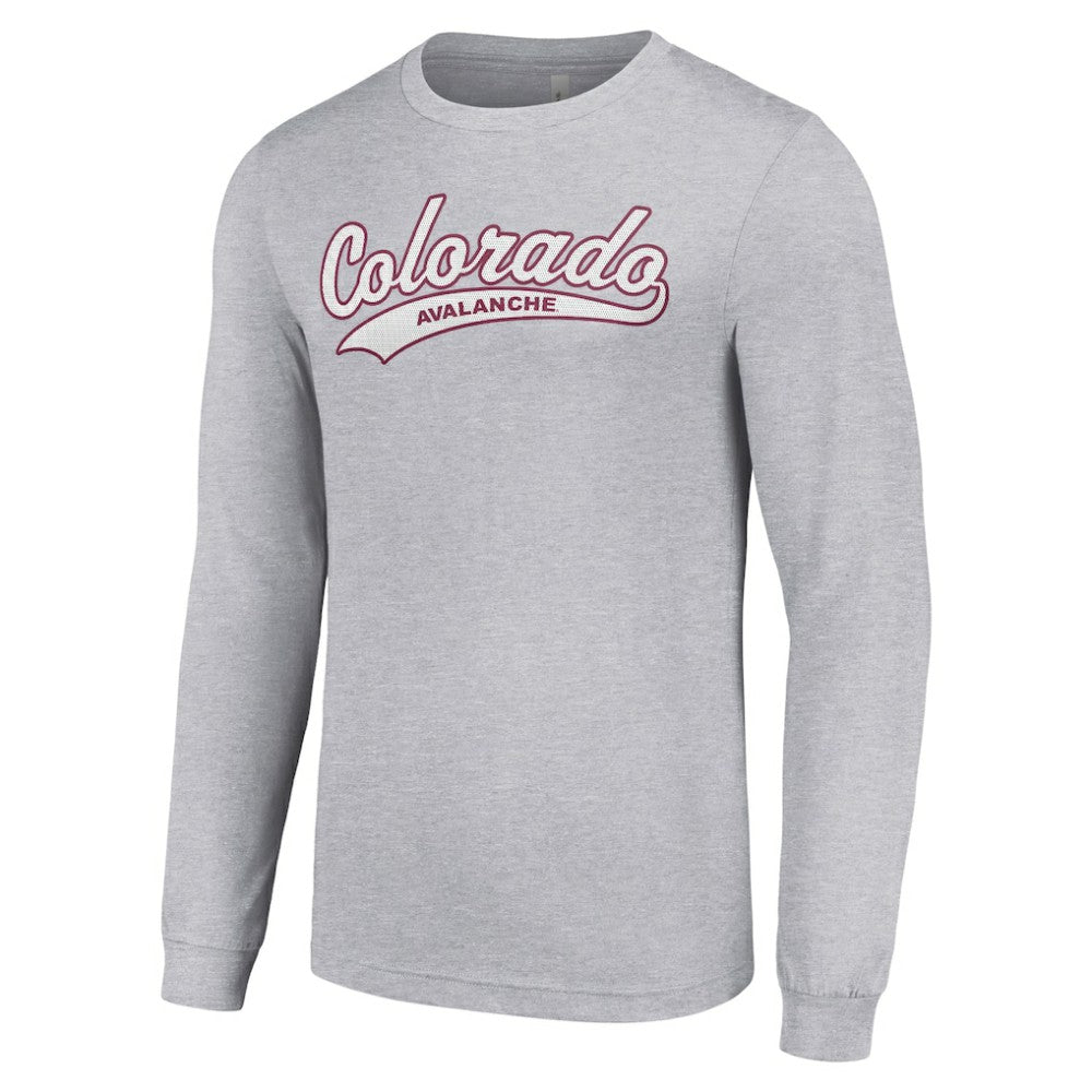 Colorado Avalanche Starter Tailsweep T-Shirt - Heather Gray | NHL discount