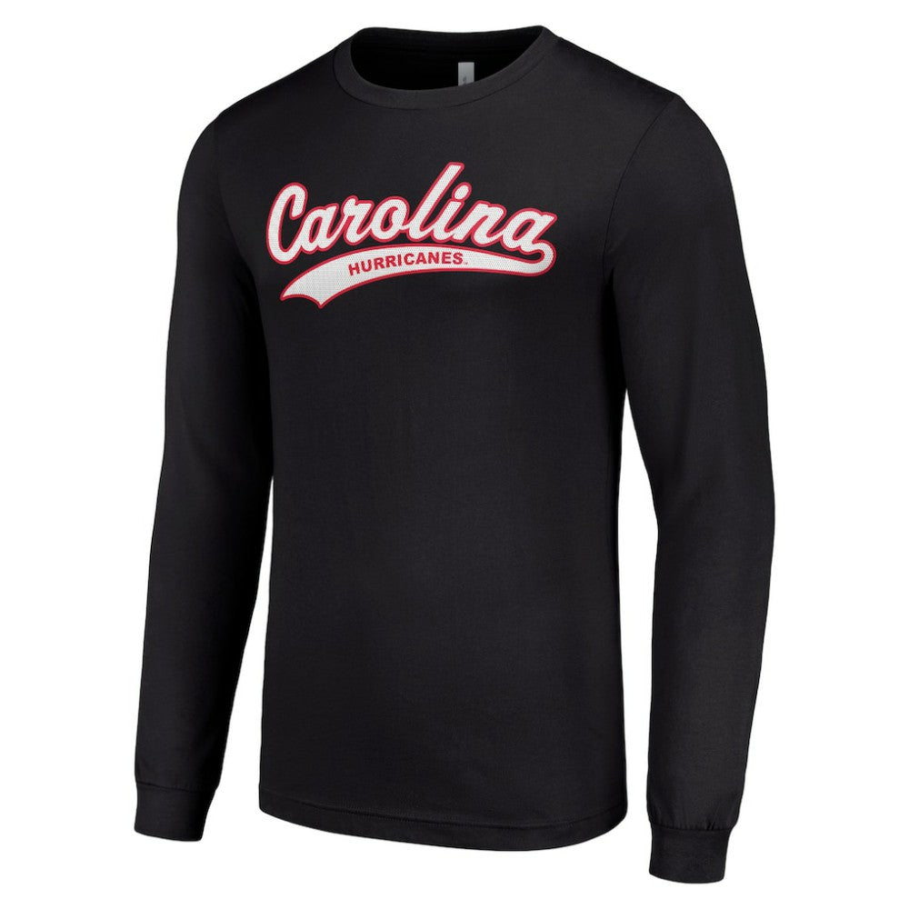 Carolina Hurricanes Starter Tailsweep T-Shirt - Black | NHL on sale