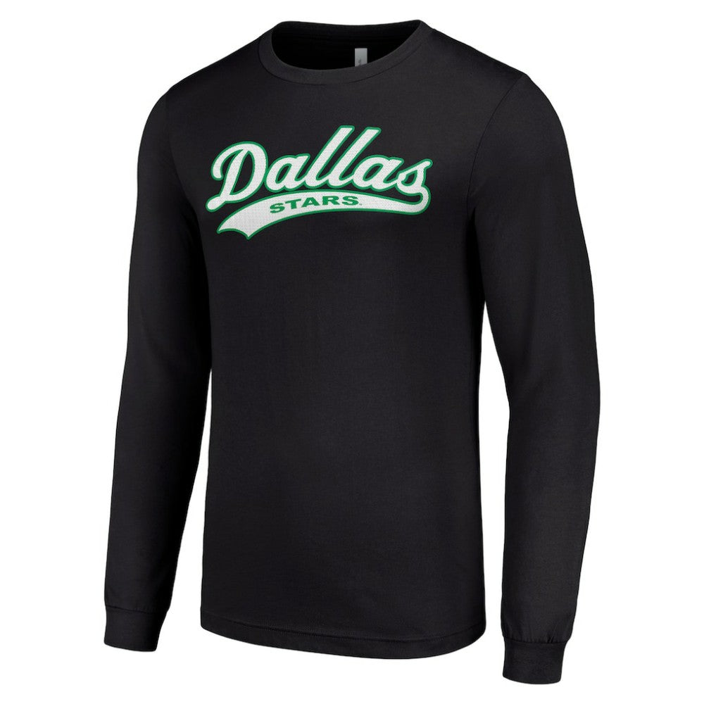 Dallas Stars Starter Tailsweep T-Shirt - Black | NHL Lifestyle