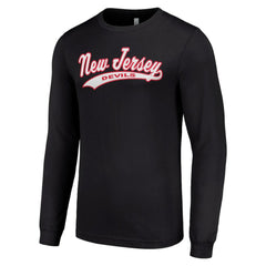 New Jersey Devils Starter Tailsweep T-Shirt - Black | NHL Lifestyle