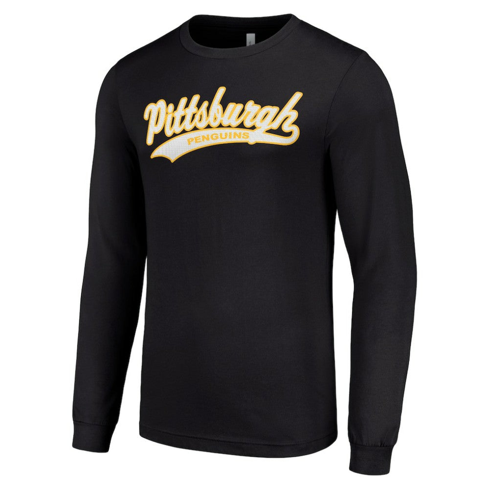 Pittsburgh Penguins Starter Tailsweep T-Shirt - Black | NHL on sale