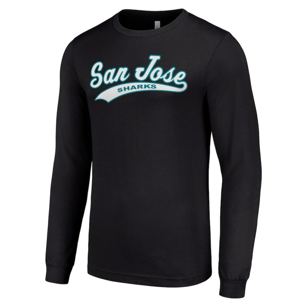 San Jose Sharks Starter Tailsweep T-Shirt - Black | NHL discount