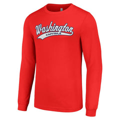 Washington Capitals Starter Tailsweep T-Shirt - Red | NHL near me