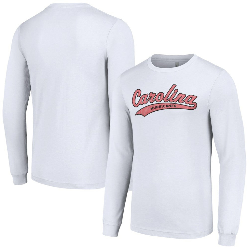 Carolina Hurricanes Starter Tailsweep T-Shirt - White | NHL Lifestyle