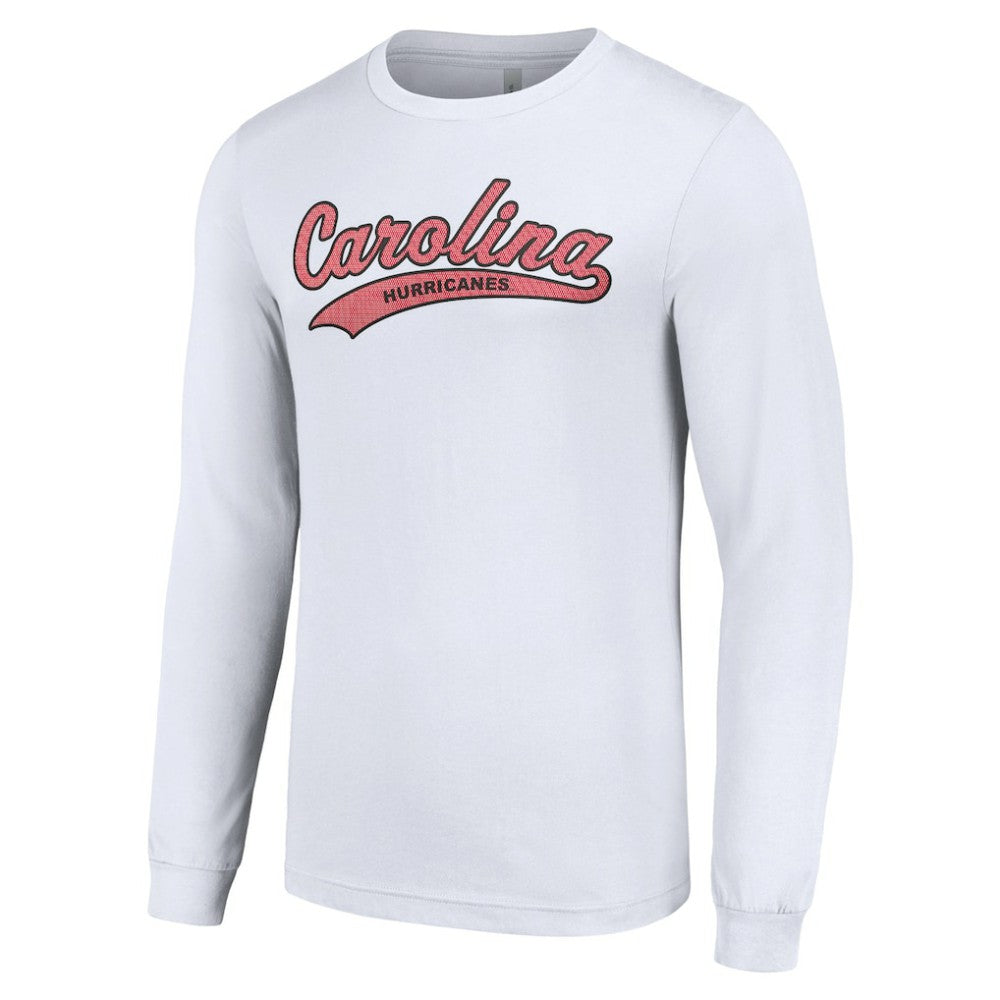 Carolina Hurricanes Starter Tailsweep T-Shirt - White | NHL Lifestyle