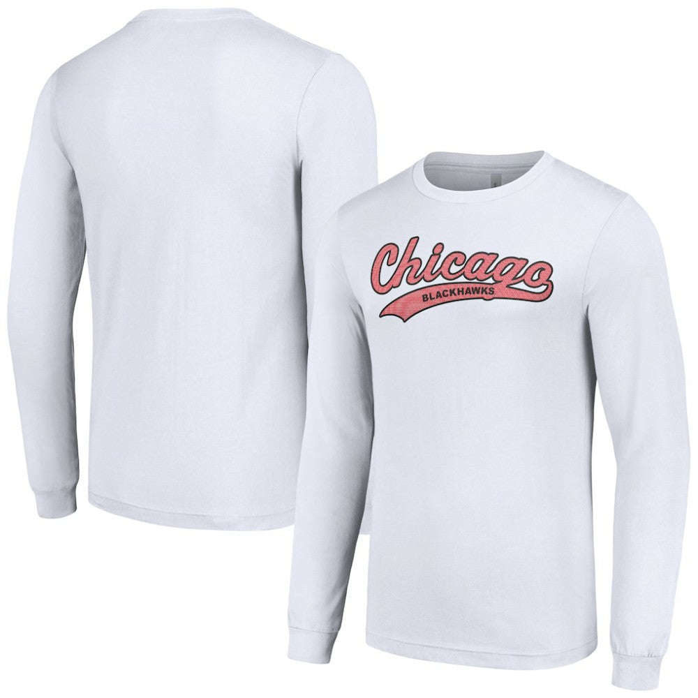 Chicago Blackhawks Starter Tailsweep T-Shirt - White | NHL online
