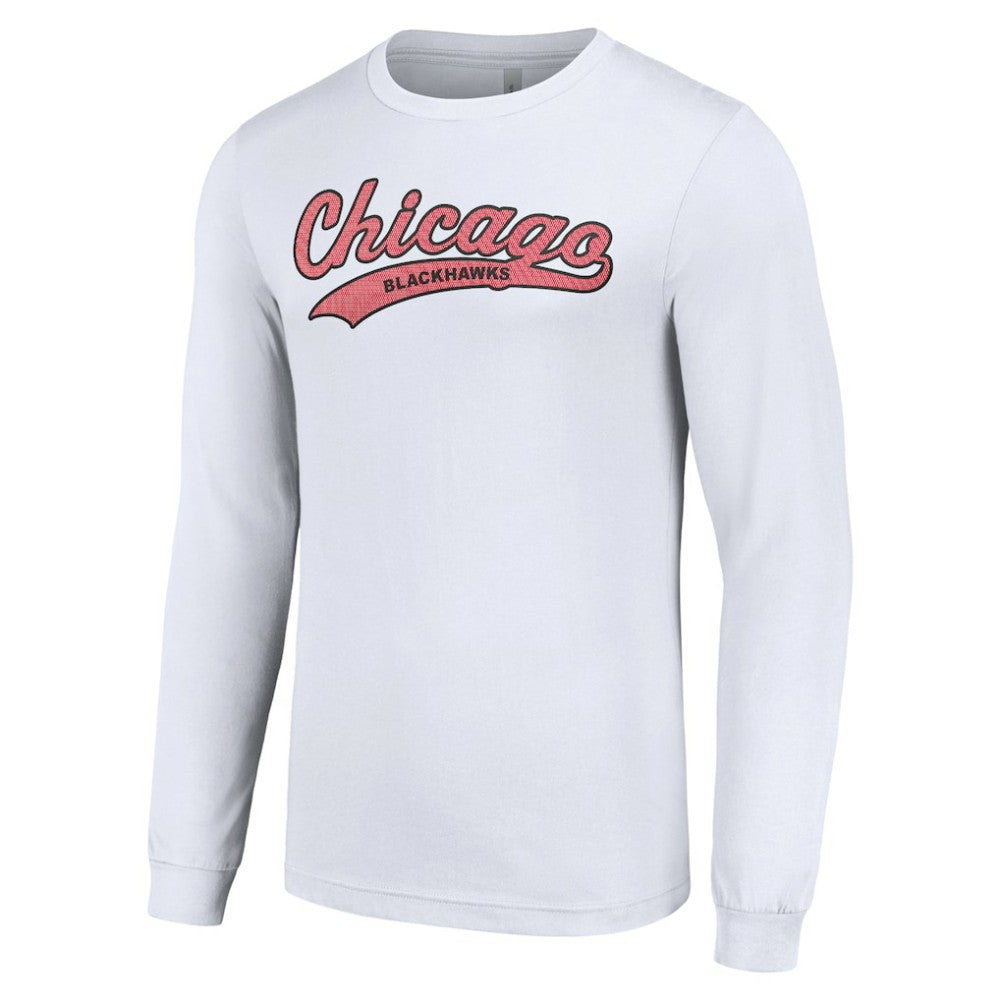Chicago Blackhawks Starter Tailsweep T-Shirt - White | NHL online
