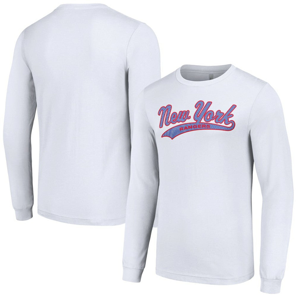 New York Rangers Starter Tailsweep T-Shirt - White | NHL sale