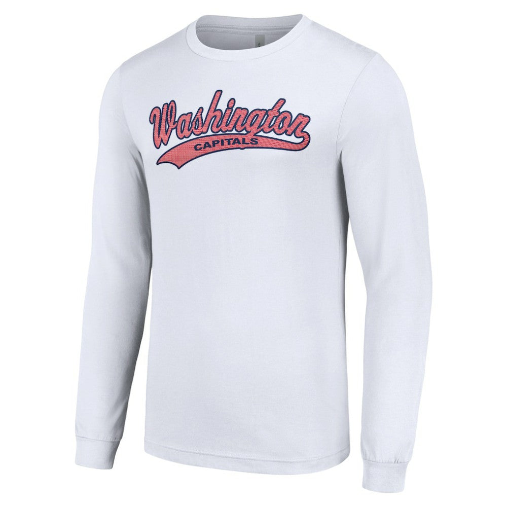 Washington Capitals Starter Tailsweep T-Shirt - White | NHL Lifestyle