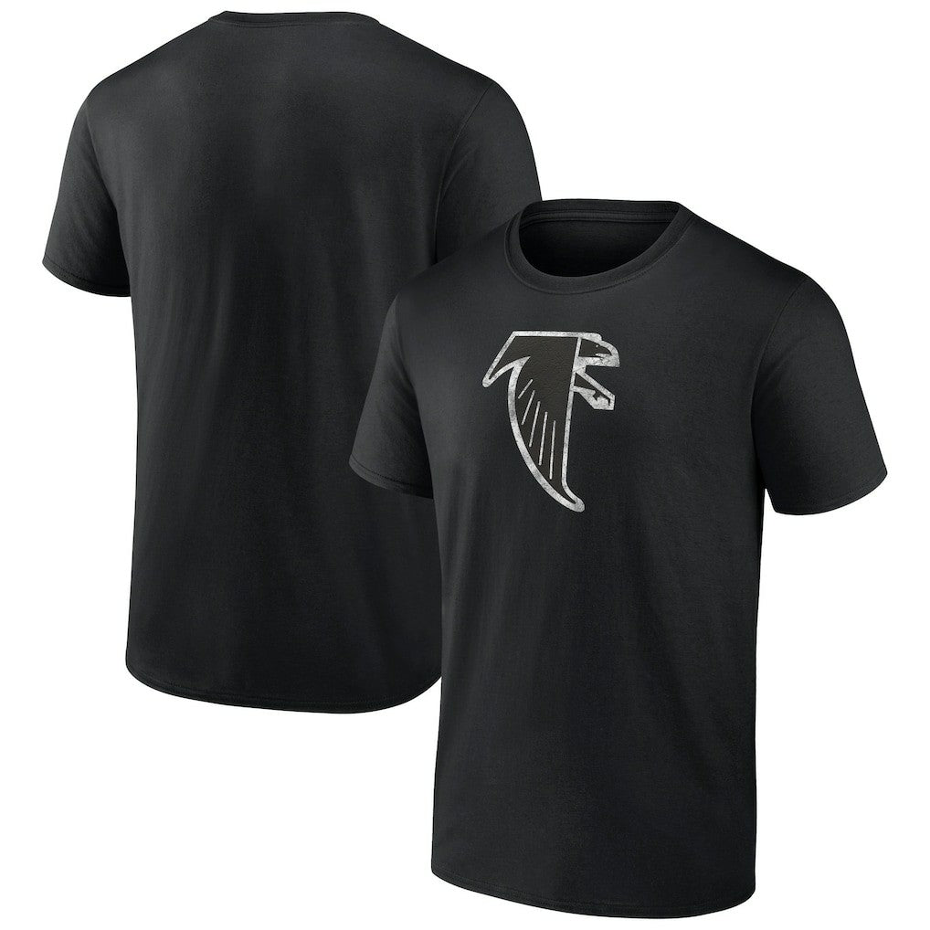 Atlanta Falcons Throwback T-Shirt - Black - NFL