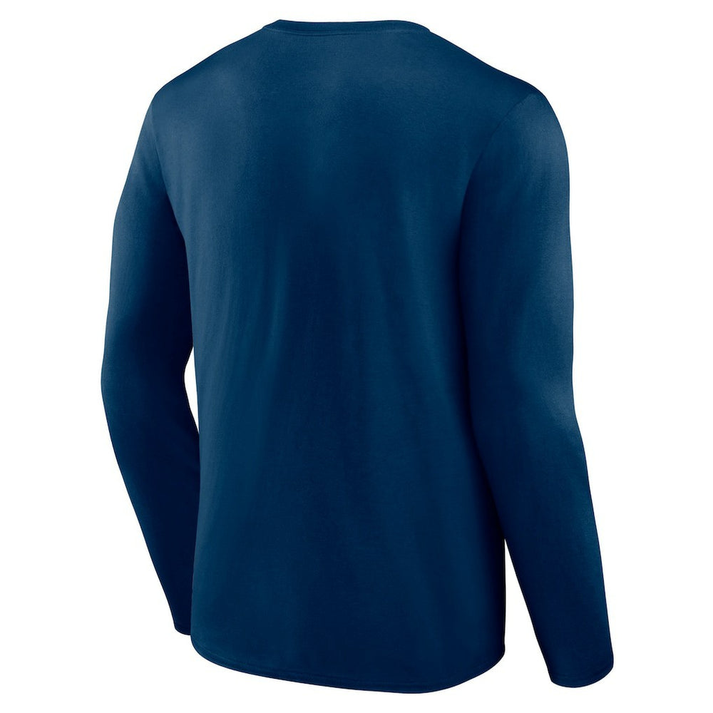 Chicago Bears Throwback Long Sleeve T-Shirt - Navy - NFL