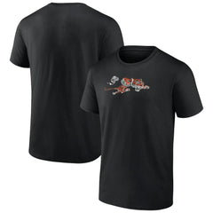 Cincinnati Bengals Throwback T-Shirt - Black - NFL