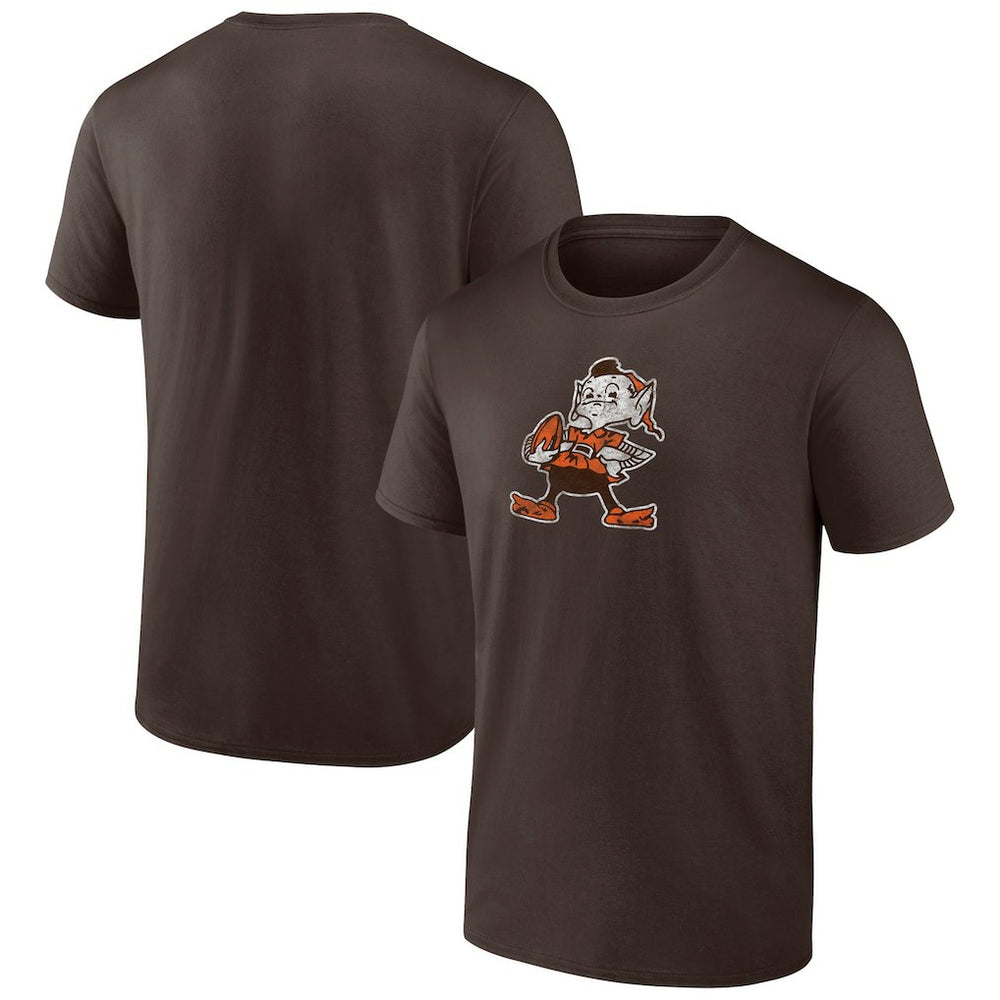 Cleveland Browns Throwback T-Shirt - Brown - NFL