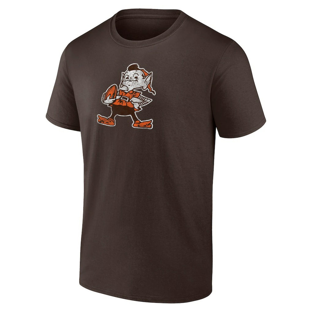 Cleveland Browns Throwback T-Shirt - Brown - NFL