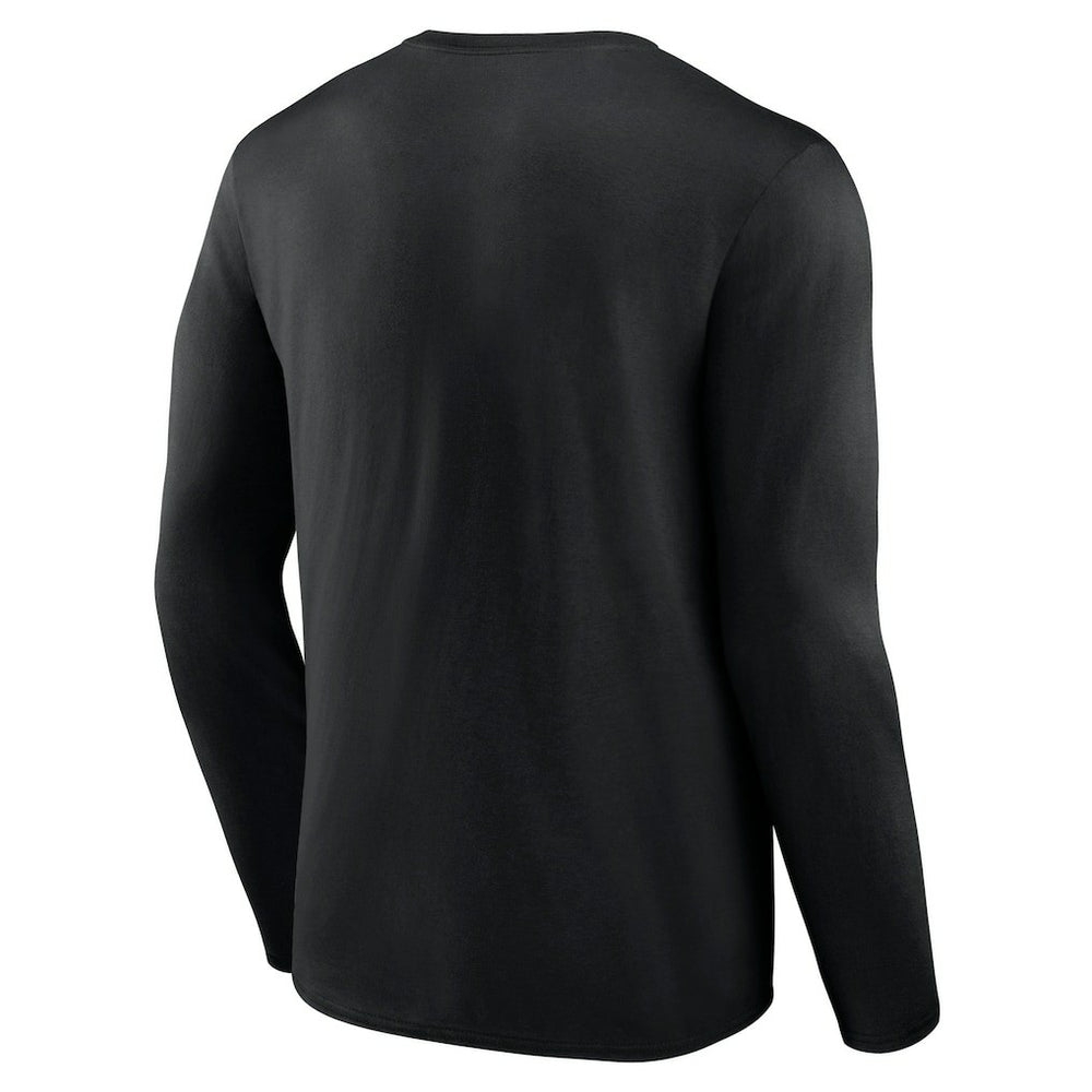 Jacksonville Jaguars Throwback Long Sleeve T-Shirt - Black - NFL