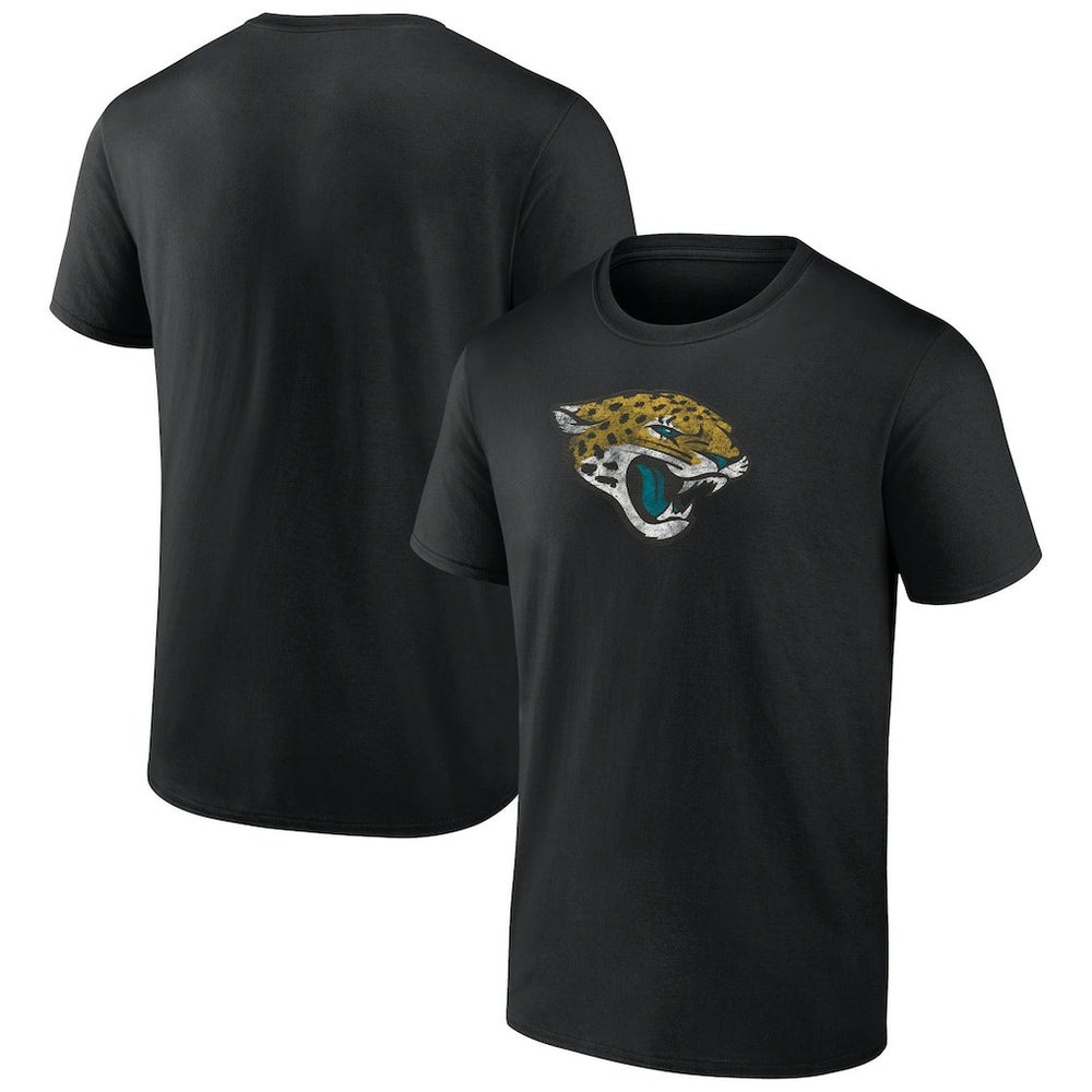 Jacksonville Jaguars Throwback T-Shirt - Black - NFL