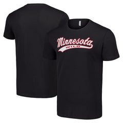 Minnesota Wild Starter Tailsweep T-Shirt - Black | NHL near me
