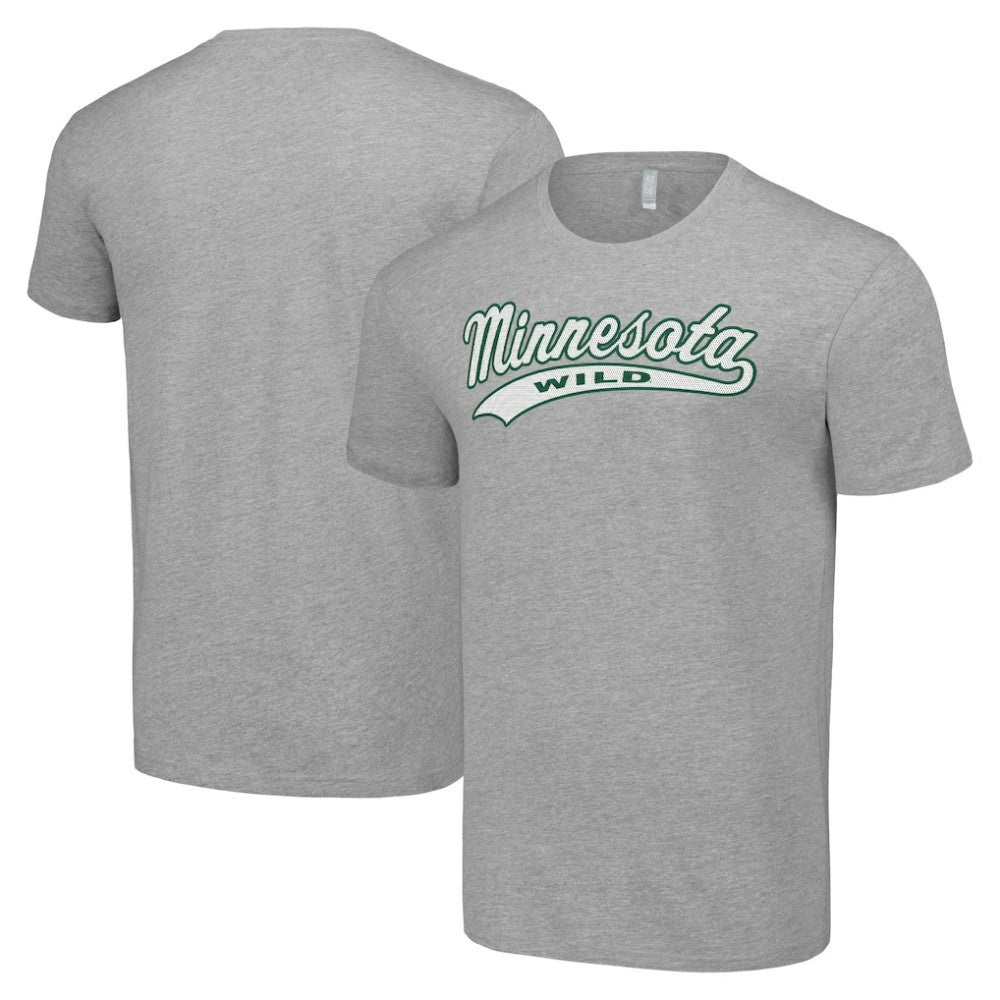 Minnesota Wild Starter Tailsweep T-Shirt - Heather Gray | NHL online