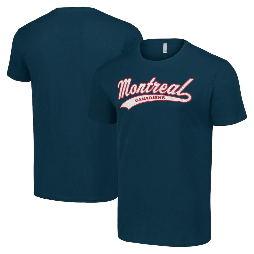 Montreal Canadiens Starter Tailsweep T-Shirt - Navy | NHL on sale
