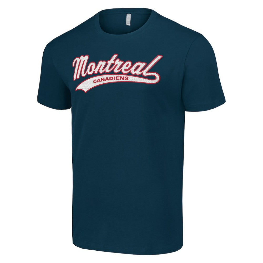 Montreal Canadiens Starter Tailsweep T-Shirt - Navy | NHL on sale