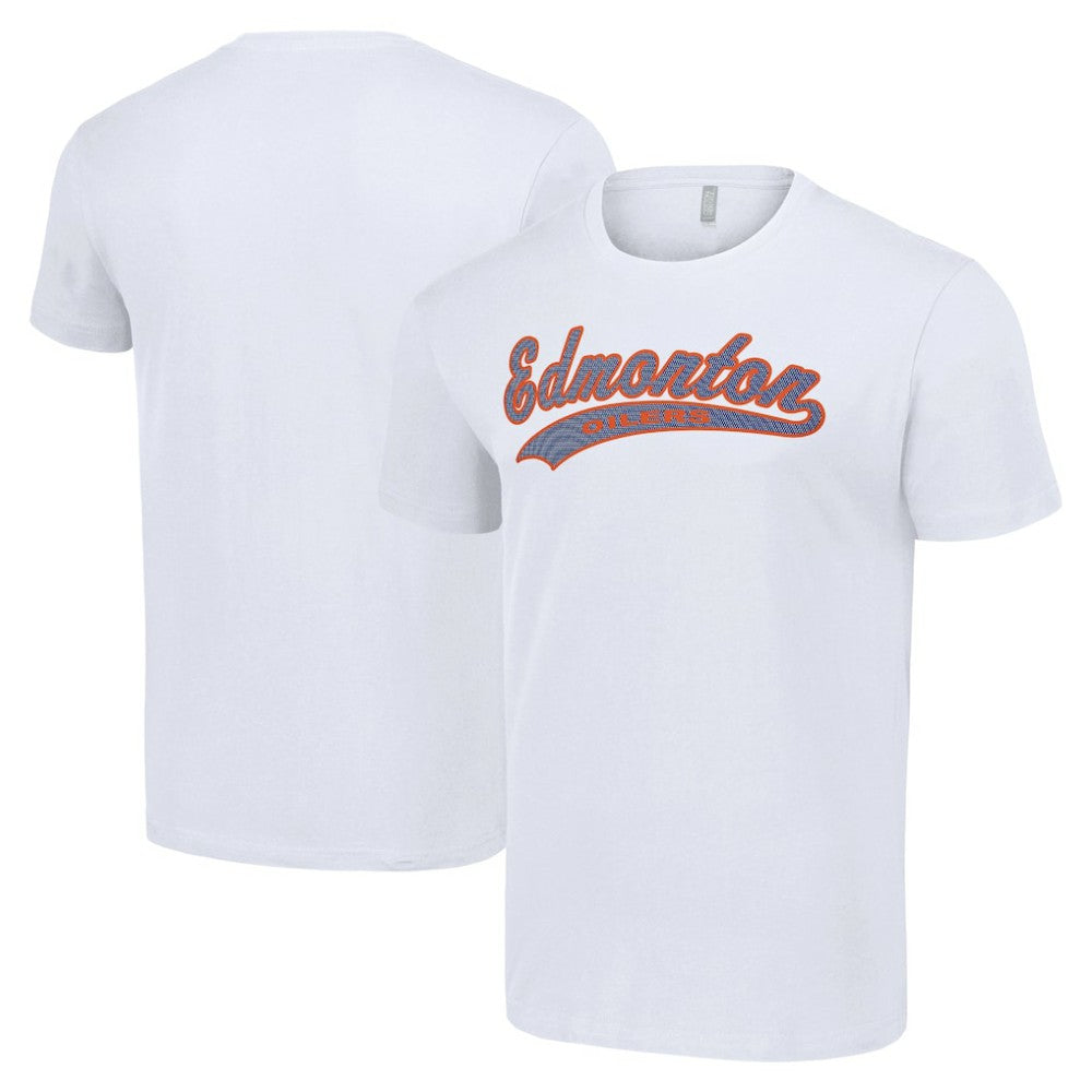 Edmonton Oilers Starter Tailsweep T-Shirt - White | NHL online