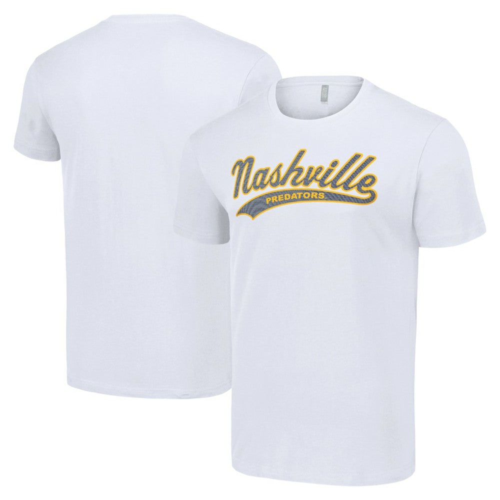 Nashville Predators Starter Tailsweep T-Shirt - White | NHL sale