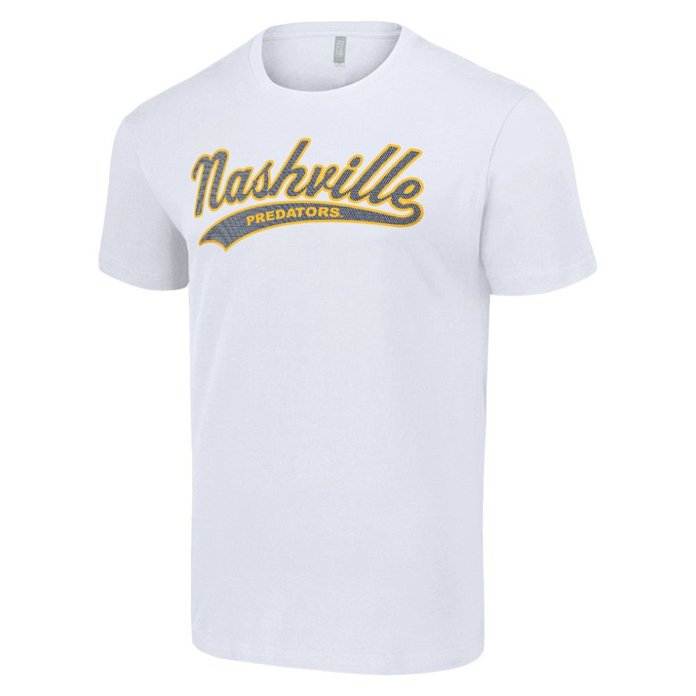 Nashville Predators Starter Tailsweep T-Shirt - White | NHL sale