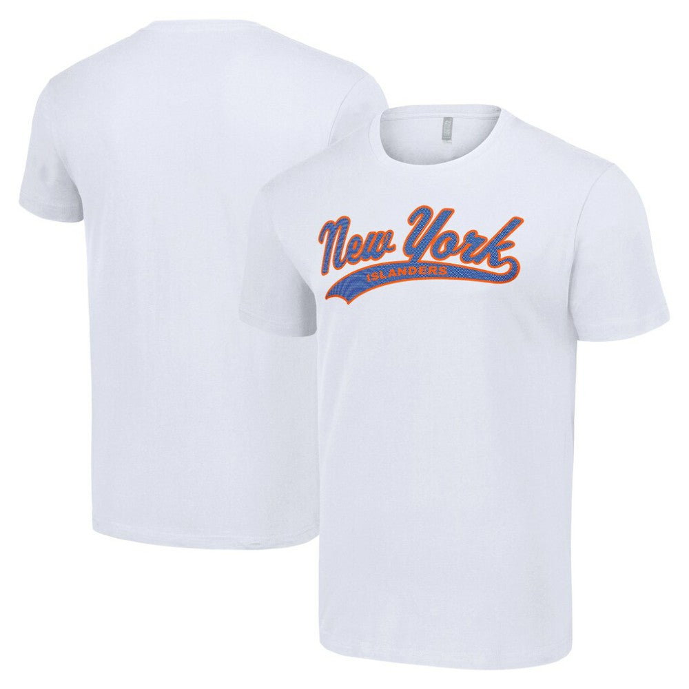 New York Islanders Starter Tailsweep T-Shirt - White | NHL Lifestyle