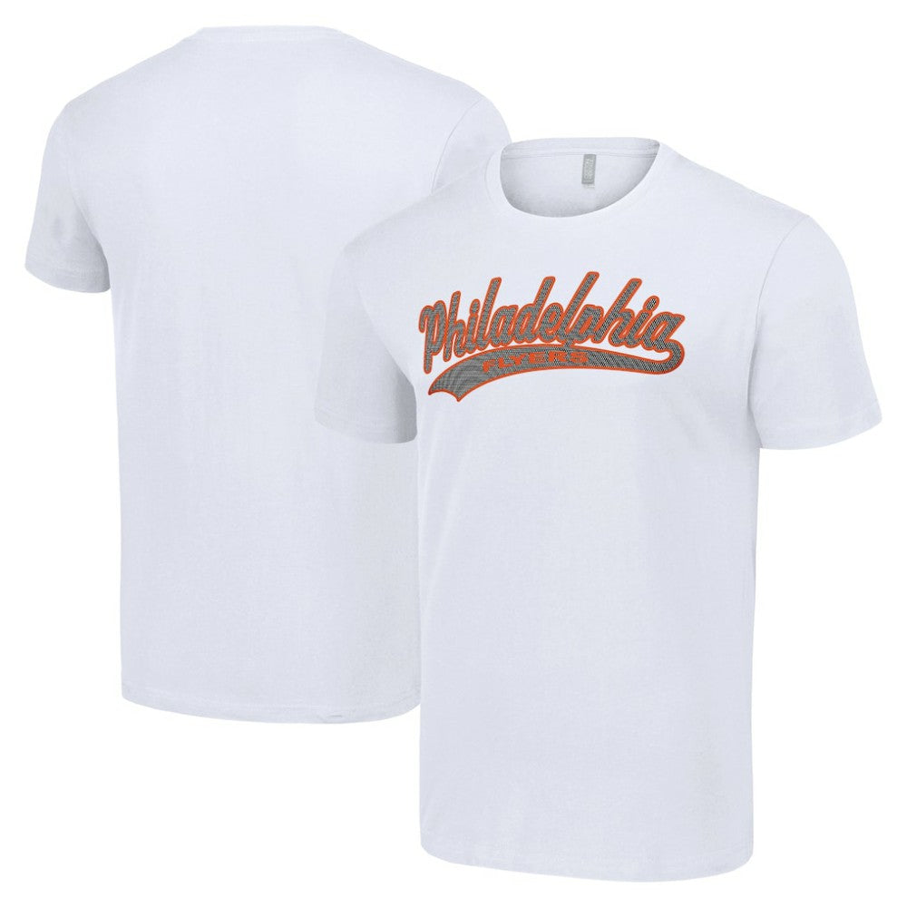 Philadelphia Flyers Starter Tailsweep T-Shirt - White | NHL Lifestyle