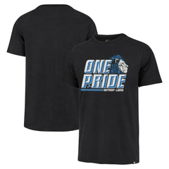 Detroit Lions '47 Regional Franklin T-Shirt - Black - 47 brand