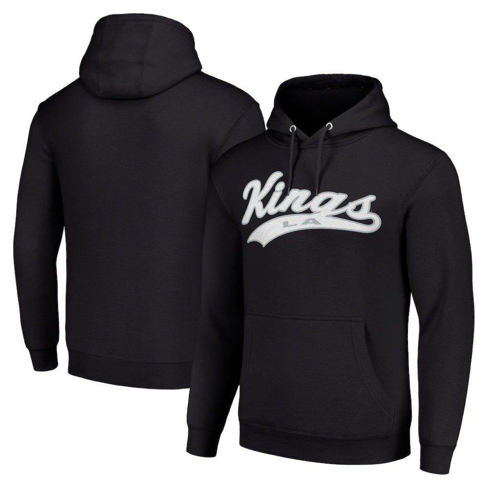 Los Angeles Kings Starter Tailsweep Fleece Tri-Blend Pullover Hoodie - Black | NHL sale