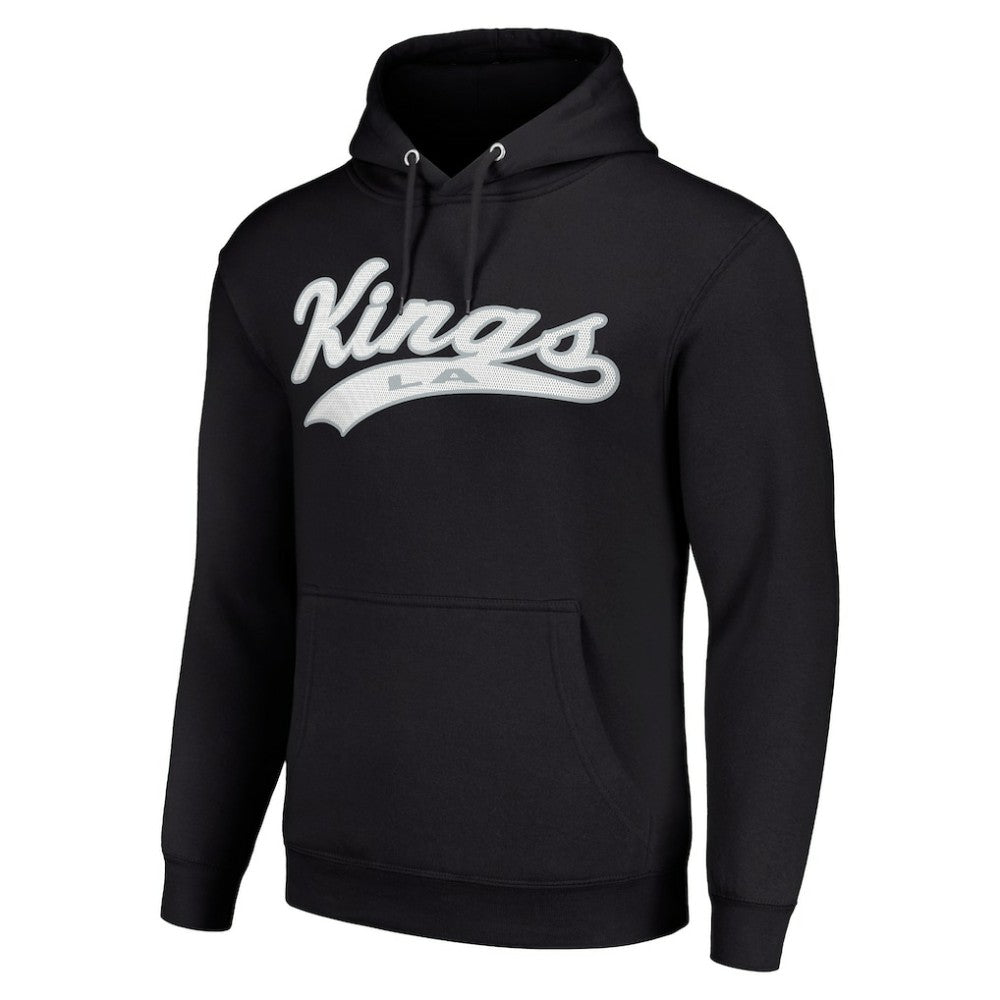 Los Angeles Kings Starter Tailsweep Fleece Tri-Blend Pullover Hoodie - Black | NHL sale