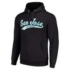 San Jose Sharks Starter Tailsweep Fleece Tri-Blend Pullover Hoodie - Black | NHL sale
