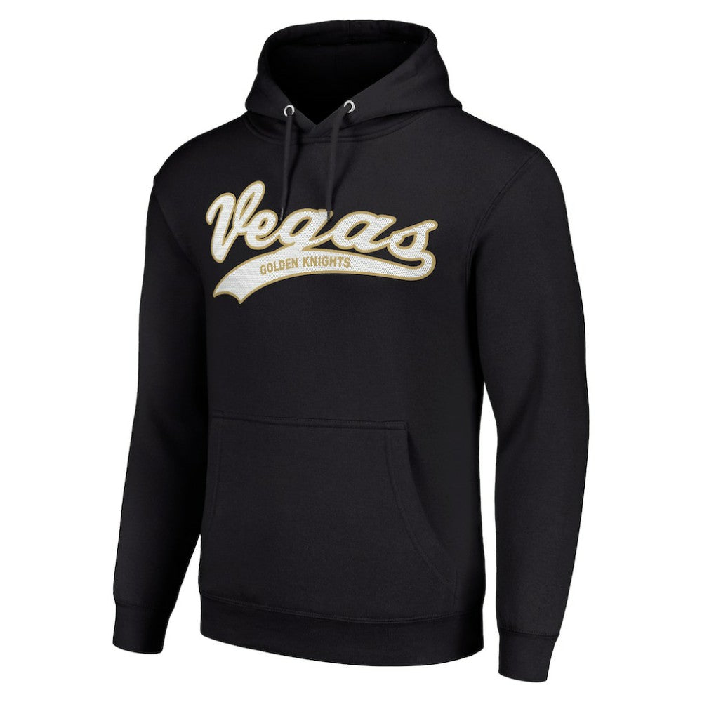Vegas Golden Knights Starter Tailsweep Fleece Tri-Blend Pullover Hoodie - Black | NHL sale