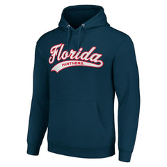 Florida Panthers Starter Tailsweep Fleece Tri-Blend Pullover Hoodie - Navy | NHL sale