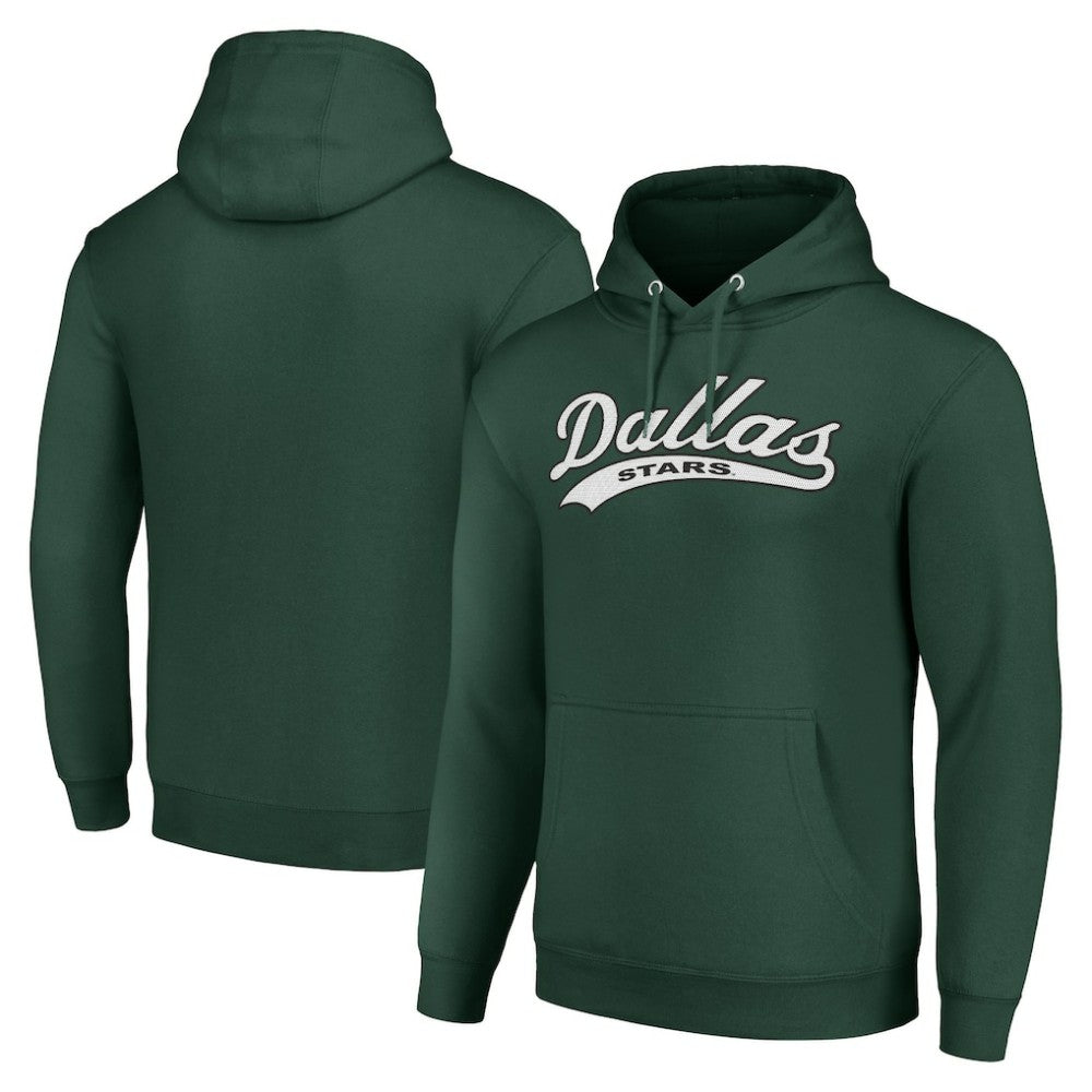 Dallas Stars Starter Tailsweep Fleece Tri-Blend Pullover Hoodie - Green | NHL sale