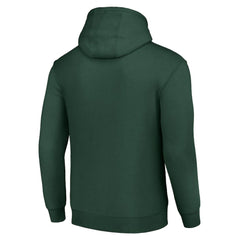 Minnesota Wild Starter Tailsweep Fleece Tri-Blend Pullover Hoodie - Green | NHL near me