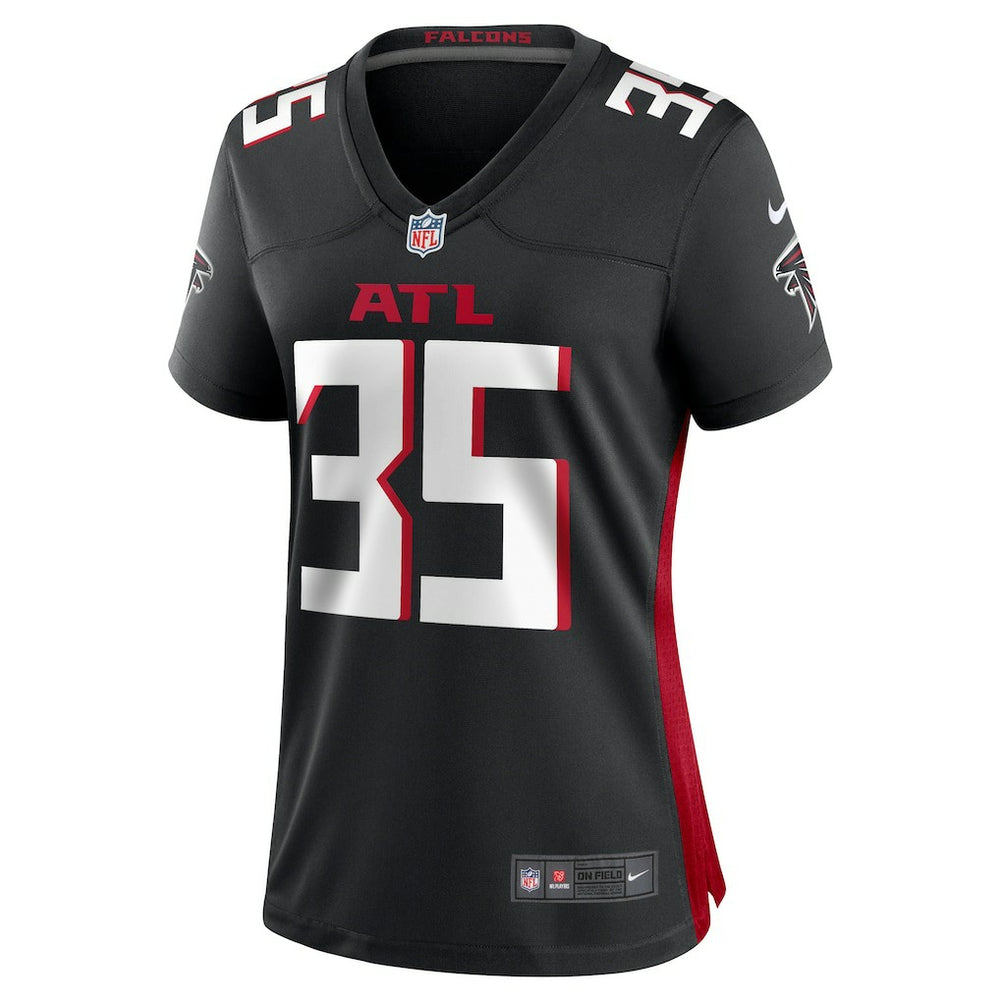 Natrone Brooks Atlanta Falcons Women's Team Game Jersey - Black - Nike