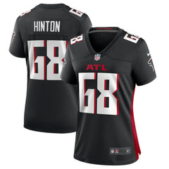 Kyle Hinton Atlanta Falcons Women's Team Game Jersey - Black - Nike
